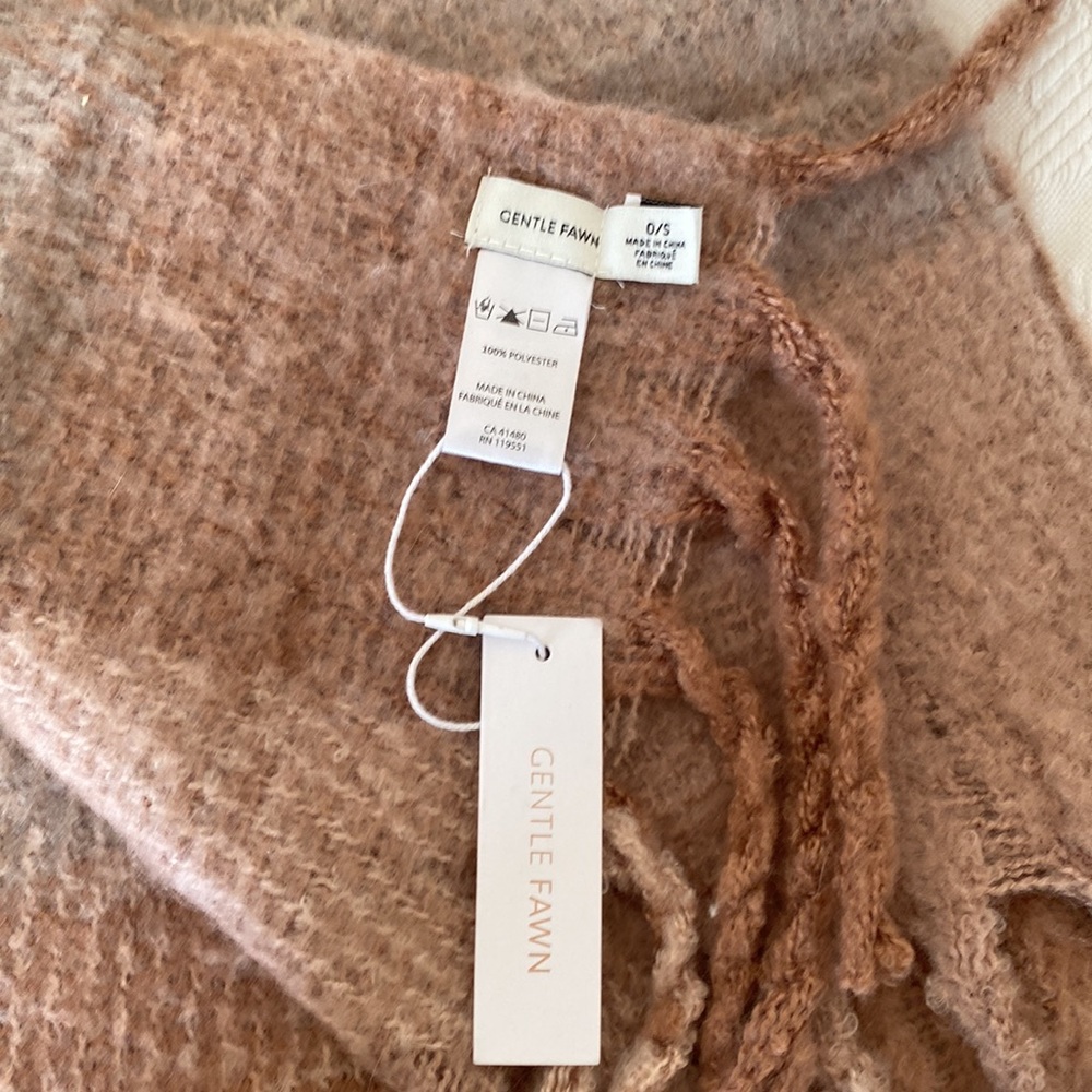 Gentle Fawn Mara Scarf in Rose Plaid - Picture 5 of 9